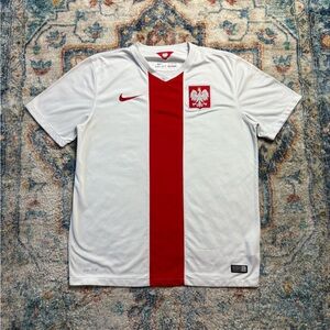 Nike Poland Soccer Jersey Large